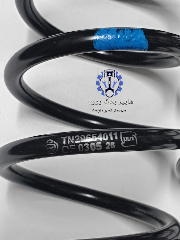 فنر لول جلو تیبا ۱ فابریک استاندارد امید فنر اصل عمده و تک شرکتی ۲ عددی